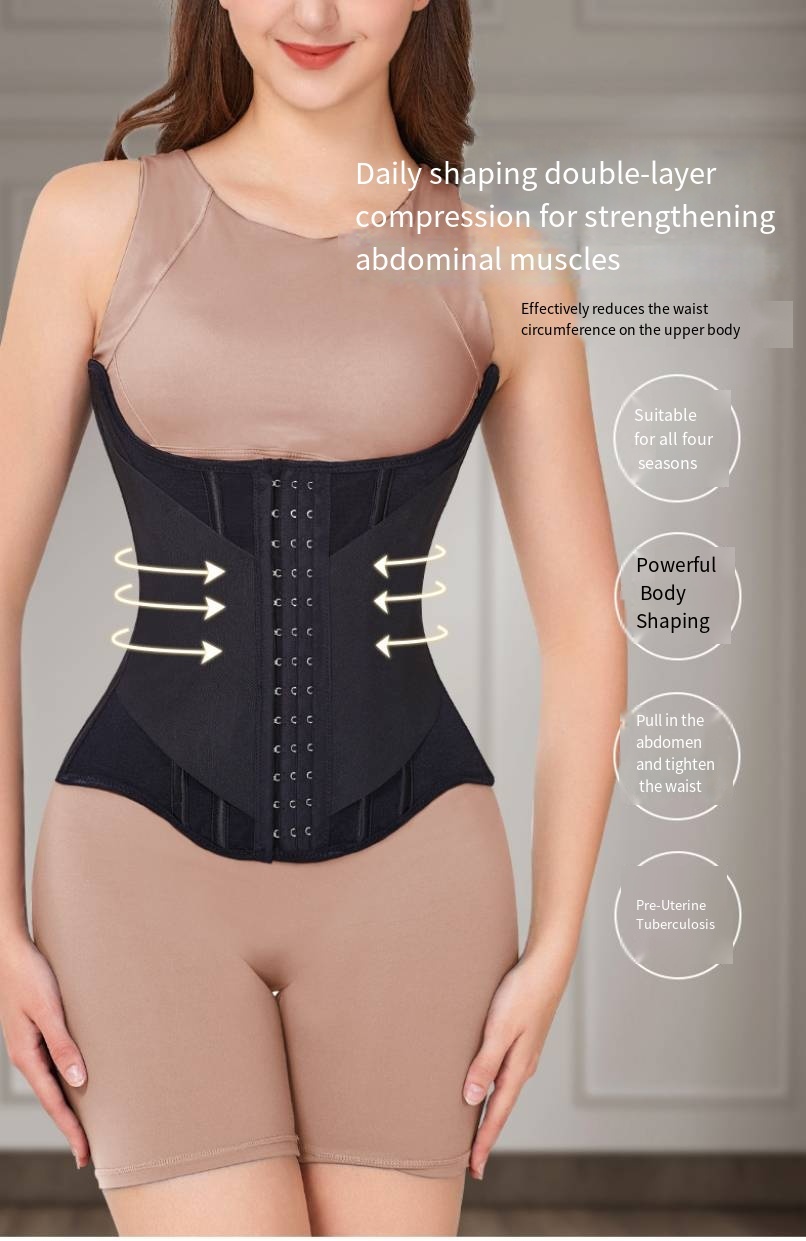Womens U-shaped Waist Trainer Corset - Tummy Control Body Shaper